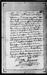 Notariat de Terre-Neuve (Plaisance) 1708, août, 07