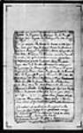 Notariat de Terre-Neuve (Plaisance) 1709, février, 11