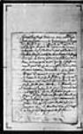 Notariat de Terre-Neuve (Plaisance) 1709, mai, 21