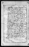 Notariat de Terre-Neuve (Plaisance) 1709, mai, 28