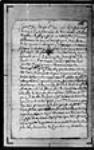 Notariat de Terre-Neuve (Plaisance) 1709, juin, 18