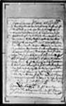 Notariat de Terre-Neuve (Plaisance) 1709, août, 09