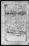 Notariat de Terre-Neuve (Plaisance) 1709, août, 12