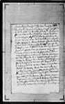 Notariat de Terre-Neuve (Plaisance) 1709, septembre, 17