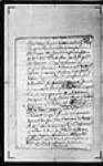 Notariat de Terre-Neuve (Plaisance) 1709, octobre, 16