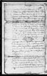Notariat de Terre-Neuve (Plaisance) 1709, octobre, 18