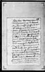 Notariat de Terre-Neuve (Plaisance) 1709, octobre, 21