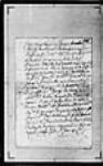 Notariat de Terre-Neuve (Plaisance) 1709, octobre, 27