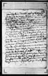Notariat de Terre-Neuve (Plaisance) 1709, décembre, 03