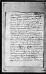 Notariat de Terre-Neuve (Plaisance) 1709, décembre, 04