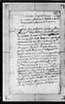 Notariat de Terre-Neuve (Plaisance) 1709