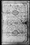 Notariat de Terre-Neuve (Plaisance) 1711, janvier, 10