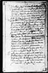 Notariat de Terre-Neuve (Plaisance) 1711, novembre, 16