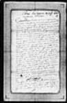 Notariat de Terre-Neuve (Plaisance) 1712, avril, 16