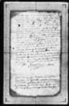 Notariat de Terre-Neuve (Plaisance) 1712, avril, 21-29