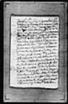 Notariat de Terre-Neuve (Plaisance) 1712, septembre, 26