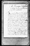 Notariat de Terre-Neuve (Plaisance) 1713, octobre, 6-7