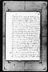 Notariat de l'Ile Royale (Louisbourg) 1718, novembre, 18