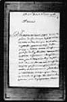 Notariat de l'Ile Royale (Louisbourg) 1718, mars, 12