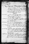 Notariat du Canada (Divers) 1703-1723