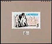 Lacrosse [graphic material] / Designed by Harvey [Thomas] Prosser 1967.