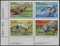 The age of dinosaurs = L'âge des dinosaures [philatelic record] / Design [by] Rolf Harder 1993