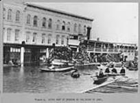 River boat at Emerson, in the flood of 1897 1897