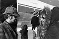 Bryan Pearson arriving in Cape Dorset 1968
