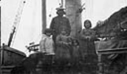 Kakto and his family aboard C.G.S. Arctic 1922