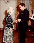 Isabel Ross Hunt receiving the Governor General's award commemorating the Persons Case November 1, 1983