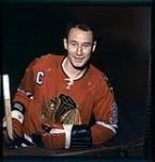 Hockey captains have a new look. Pierre Pilote 28 Dec. 1963.