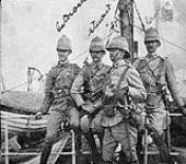 "D"Coy officers on Sardinian ca. 1899-1900