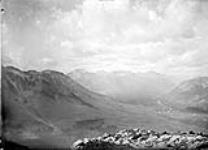 [View from Sulphur Ridge looking north, Banff National Park] [Graphic (photo)] 1888
