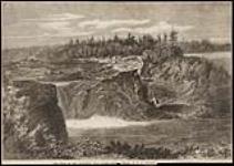 The Falls of the Chaudiere, near Quebec January 4, 1862.