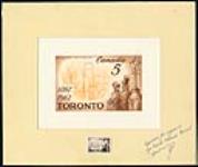Toronto, 1867-1967 [graphic material] / [Designed by] H.P. [Harvey Thomas Prosser] 12 Apri1 1966