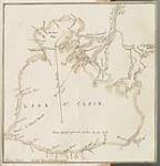 Map of Lake St. Clair ca. 1821