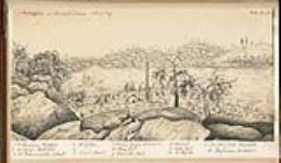 Surveyor's camp on Isle Maranguine near Nibish Rapids. Encampment Douce 27 June 1820