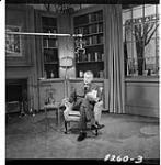 John Diefenbaker at T.V. Studio (CBC) 1 Oct. 1959