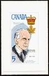 Right Honourable Vincent Massey, P.C., C.C., C.H., 1887-1967, first canadian-born Governor-General = Right Honourable Vincent Massey, P.C., C.C., C.H., 1887-1967, le premier Gouverneur-général née [sic, né] au Canada [graphic material] / [Designed by] [James Colbeck] [before 20 February 1969]