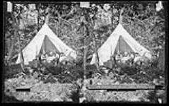 Camping party on Lake Joseph ca. 1875-1885