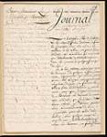 [Journal de la campagne de M. de Belestre. ...] 4 octobre-28 novembre 1757.