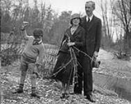 Ben Clark, Paraskeva and Philip Clark, 1931, likely in Canada 1931.