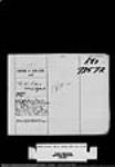 GORE BAY AGENCY - APPLICATIONS FROM JAMES MCKISLEY AND DUNCAN DUNCANSON FOR SETTLER'S LICENSES ON LOT 24, CON. 3 AND LOT 33, CON. 6, ROBINSON TOWNSHIP 1886