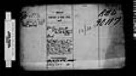 NORTHERN SUPERINTENDENCY, 3RD DIVISION - SAULT STE. MARIE - APPLICATION OF PETER JONES FOR MINING LOCATION NO. 8 IN THE UNSURVEYED SURRENDERED PORTION OF THE GARDEN RIVER RESERVE 1888-1889