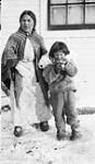 Unidentified Inuit woman and her daughter, Towditier? ca. 1929-1934