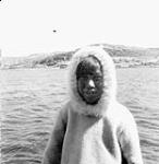 Inuk boy in a duffle parka 1948