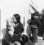 Inuk mother and children 1948