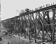 Reconstructing Kettle Creek Bridge MCRR 1900-1925