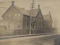 Exterior of Dominion Bridge Company Ltd. Lachine office early 20th century.