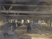 Interior of the Dominion Bridge Company Ltd. Lachine office early 20th century.